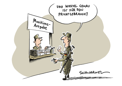 Bundeswehr vermisst Munition Bundeswehr vermisst Munition