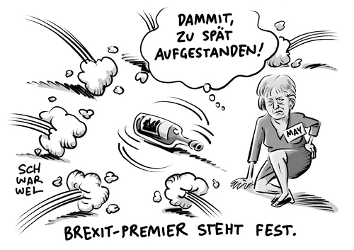 Cartoon: Cameron Nachfolge May (medium) by Schwarwel tagged cameron,nachfolge,brexit,referendum,politik,great,britain,uk,großbritannien,andrea,leadsom,theresa,may,premier,england,aufgabe,kandidat,kandidatin,innenministerin,premierminister,parteivorsitz,konservative,rücktritt,karikatur,schwarwel,cameron,nachfolge,brexit,referendum,politik,great,britain,uk,großbritannien,andrea,leadsom,theresa,may,premier,england,aufgabe,kandidat,kandidatin,innenministerin,premierminister,parteivorsitz,konservative,rücktritt,karikatur,schwarwel