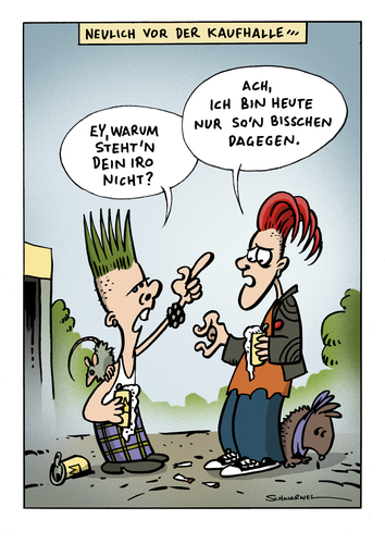 Cartoon von Schwarwel Cartoon von Schwarwel