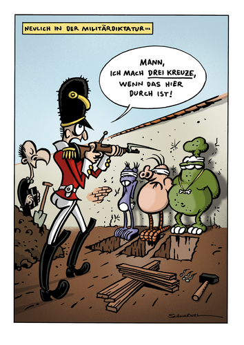 Cartoon von Schwarwel Cartoon von Schwarwel