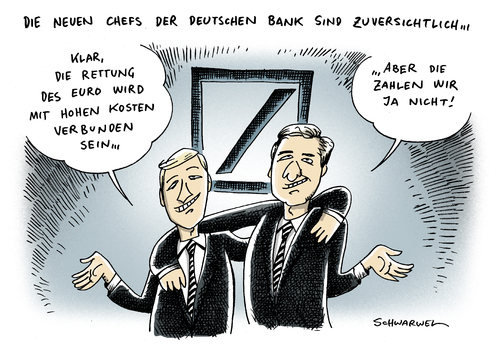 Chefs der Deutschen Bank