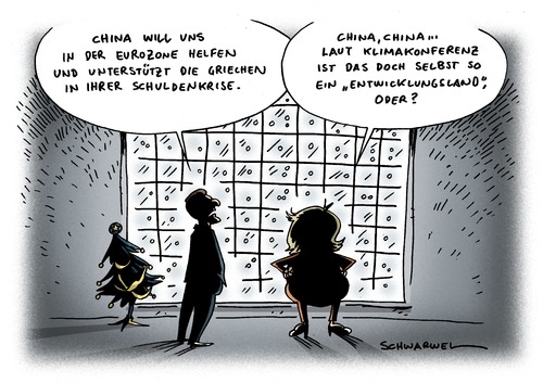 Cartoon: China hilft der Eurozone (medium) by Schwarwel tagged china,eu,euro,europäische,union,hilfe,karikatur,schwarwel,china,eu,euro,europäische union,hilfe,europäische,union