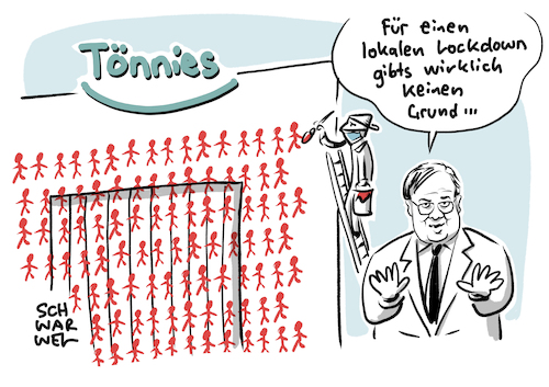 Coronaausbruch bei Tönnies Coronaausbruch bei Tönnies
