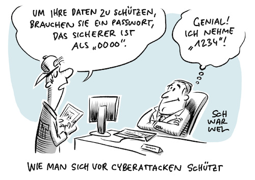 Cyberattacke auf Politiker Cyberattacke auf Politiker
