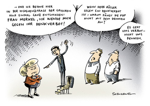 Denkverbot Rösler Griechenland Denkverbot Rösler Griechenland