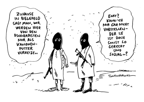 Cartoon: Deutsche IS Kämpfer (medium) by Schwarwel tagged tot,tod,mord,gewalt,tote,deutsch,is,kämpfer,kanonenfutter,karikatur,schwarwel,tot,tod,mord,gewalt,tote,deutsch,is,kämpfer,kanonenfutter,karikatur,schwarwel