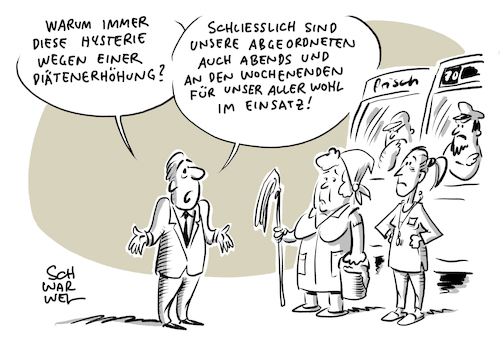 Diätenerhöhung im Bundestag Diätenerhöhung im Bundestag