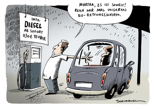 Diesel teurer Diesel teurer