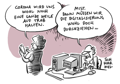 Digitalisierung in der Pandemie Digitalisierung in der Pandemie