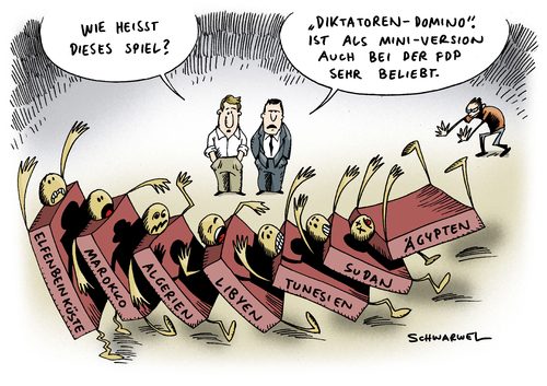 Diktatoren-Domino in Afrika FDP Diktatoren-Domino in Afrika FDP