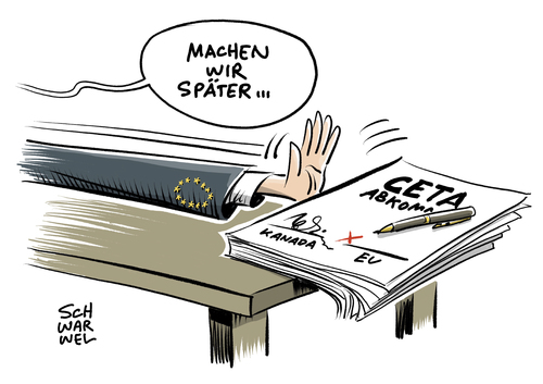 Entscheidung über CETA Entscheidung über CETA