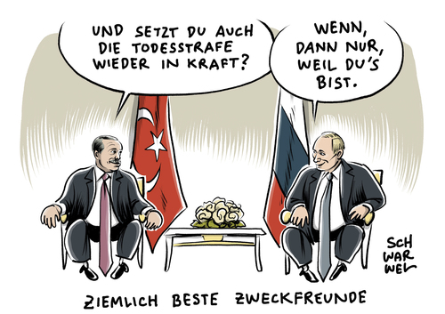 Erdogan trifft Putin Erdogan trifft Putin