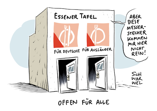 Essener Tafel wieder offen Essener Tafel wieder offen