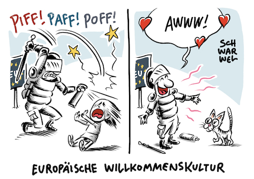 Europa und die Flüchtenden