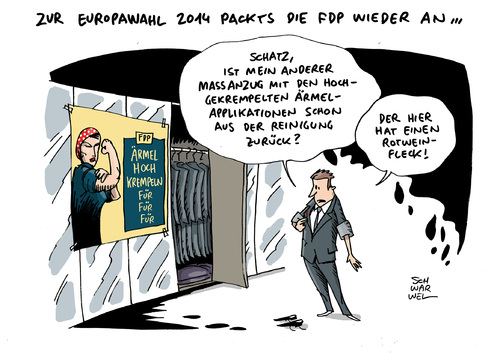 Cartoon: Europawahl 2014 (medium) by Schwarwel tagged europawahl,wahl,2014,partei,parteien,karikatur,schwarwel,fdp,europawahl,wahl,2014,partei,parteien,karikatur,schwarwel,fdp