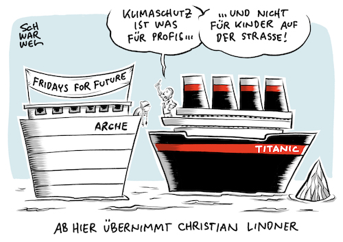 Cartoon: FDP Lindner fridaysforfuture (medium) by Schwarwel tagged fdp,christian,lindner,klimastreik,schüler,fridaysforfuture,klimawandel,klimaschutz,klimapolitik,schülerstreik,schülerstreiks,greta,thunberg,schweden,umweltschutz,jugendliche,politik,politiker,schülerproteste,fridays,for,future,schülerdemo,schülerdemos,protestaktionen,unterricht,schwänzen,schulpflicht,globalisierung,schulranzen,aktenkoffer,klimawende,cartoon,karikatur,schwarwel,fdp,christian,lindner,klimastreik,schüler,fridaysforfuture,klimawandel,klimaschutz,klimapolitik,schülerstreik,schülerstreiks,greta,thunberg,schweden,umweltschutz,jugendliche,politik,politiker,schülerproteste,fridays,for,future,schülerdemo,schülerdemos,protestaktionen,unterricht,schwänzen,schulpflicht,globalisierung,schulranzen,aktenkoffer,klimawende,cartoon,karikatur,schwarwel