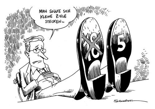 Cartoon: FDP rutscht unter 5-Prozenthürd (medium) by Schwarwel tagged fdp,guido,westerwelle,prozent,hürde,partei,regierung,deutschland,karikatur,schwarwel,fdp,guido westerwelle,prozent,hürde,partei,regierung,deutschland,guido,westerwelle