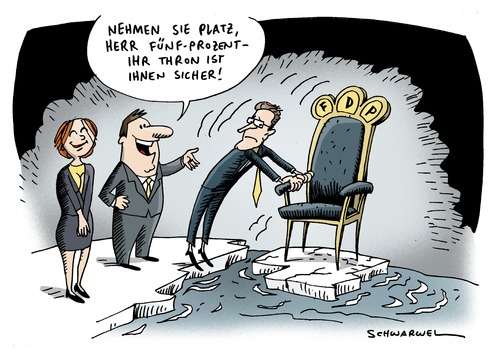 FDP sägt an Westerwelles Thron FDP sägt an Westerwelles Thron