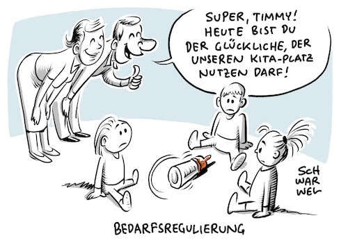 Cartoon: Fehlende Kita Plätze (medium) by Schwarwel tagged kita,plätz,kitaplatz,kindergarten,betreuung,kleinkinder,kinder,kind,eltern,familie,betreuungslücke,erzieher,erzieherinnen,gesetz,cartoon,karikatur,schwarwel,kita,plätz,kitaplatz,kindergarten,betreuung,kleinkinder,kinder,kind,eltern,familie,betreuungslücke,erzieher,erzieherinnen,gesetz,cartoon,karikatur,schwarwel