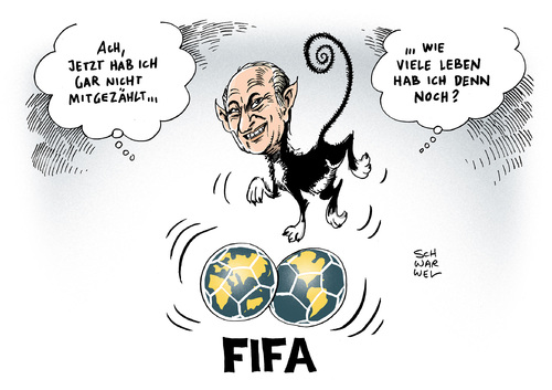 FIFA Blatter umstritten FIFA Blatter umstritten