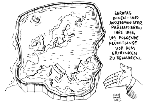 Cartoon: Flüchtling Massengrab Mittelmee (medium) by Schwarwel tagged rettung,flüchtlinge,europa,mittelmeer,massengrab,karikatur,schwarwel,tot,tod,ertrinken,terror,gewalt,flüchtling,rettung,flüchtlinge,europa,mittelmeer,massengrab,karikatur,schwarwel,tot,tod,ertrinken,terror,gewalt,flüchtling