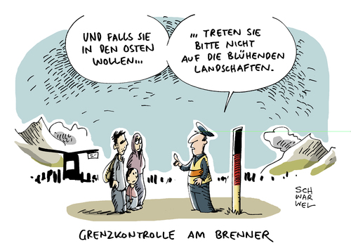 Flüchtlinge Grenzkrontrollen Flüchtlinge Grenzkrontrollen