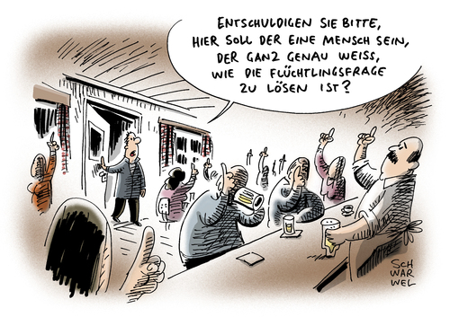 Cartoon: Flüchtlinge Österreich Grenze (medium) by Schwarwel tagged flüchtlinge,österreich,grenze,obergrenze,streit,verschärfung,union,geflüchtete,flüchtlingspolitik,flüchtlingsheime,syrien,asyl,asylsuchende,ausländer,krieg,is,islamischer,staat,austria,karikatur,schwarwel,flüchtlinge,österreich,grenze,obergrenze,streit,verschärfung,union,geflüchtete,flüchtlingspolitik,flüchtlingsheime,syrien,asyl,asylsuchende,ausländer,krieg,is,islamischer,staat,austria,karikatur,schwarwel