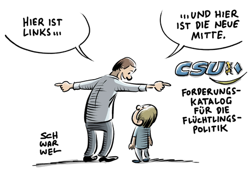 Flüchtlingspolitik der CSU