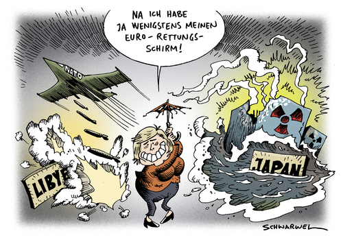 Frau Merkel Euro-Rettungsschirm Frau Merkel Euro-Rettungsschirm