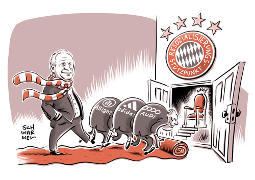 Fußball Bundesliga Hoeneß