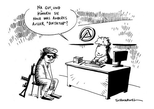 Gaddafi auf dem A-Amt Gaddafi auf dem A-Amt