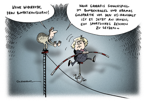 Gaddafi Obama Merkel Gaddafi Obama Merkel
