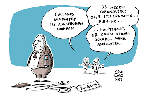 Gauland Immunität aufgehoben Gauland Immunität aufgehoben