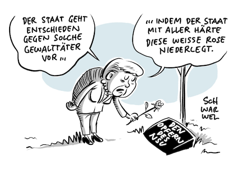 Gedenken an NSU Getötete Merkel Gedenken an NSU Getötete Merkel
