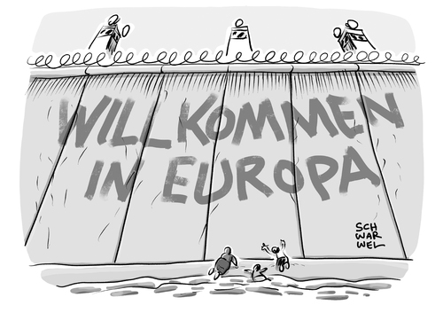 Geflüchtete Willkommen Europa