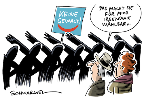 Gewalt Angriff AfD Abgeordneter Gewalt Angriff AfD Abgeordneter