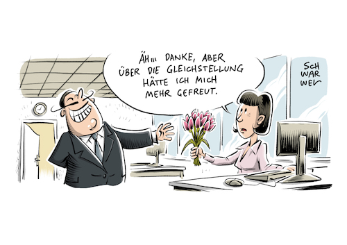 Cartoon: Gleichstellung Frauen (medium) by Schwarwel tagged gleichstellung,gleichberechtigung,frauen,frau,frauentag,frauenquote,feminismus,feministinnen,feministin,frauenbild,frauenwahlrecht,geschlecht,geschlechterordnung,selbstbestimmung,sexismus,homophob,homophobie,lesben,sexistisch,metoo,vergewaltigung,emanzipation,revolution,freiheitsbewegung,freiheit,gleichheit,geschlechterverhältnisse,frauenbewegung,unterdrückung,rollenbild,rollenbilder,menschenwürde,menschlichkeit,humanismus,sexuelle,weiblichkeit,sexueller,missbrauch,cartoon,karikatur,illustration,schwarwel,frauenkampftag,hierarchie,gleichstellung,gleichberechtigung,frauen,frau,frauentag,frauenquote,feminismus,feministinnen,feministin,frauenbild,frauenwahlrecht,geschlecht,geschlechterordnung,selbstbestimmung,sexismus,homophob,homophobie,lesben,sexistisch,metoo,vergewaltigung,emanzipation,revolution,freiheitsbewegung,freiheit,gleichheit,geschlechterverhältnisse,frauenbewegung,unterdrückung,rollenbild,rollenbilder,menschenwürde,menschlichkeit,humanismus,sexuelle,weiblichkeit,sexueller,missbrauch,cartoon,karikatur,illustration,schwarwel,frauenkampftag,hierarchie