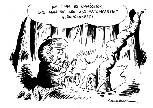 Greenpeace CDU Atompartei Greenpeace CDU Atompartei