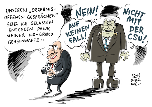 GroKo Sondierungen Seehofer