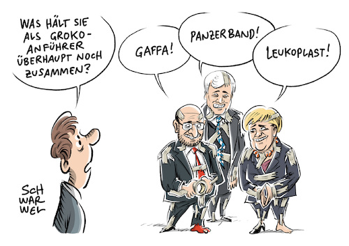 GroKo Vertrag steht GroKo Vertrag steht
