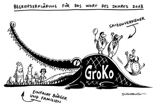 GroKo zum Wort des Jahres gekür