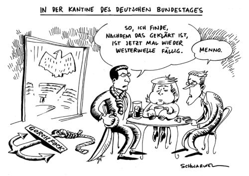 Guttenberg und Westerwelle Guttenberg und Westerwelle