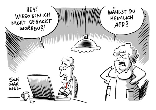 Hackerangriffe auf Politiker Hackerangriffe auf Politiker