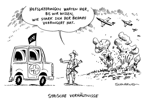 Hilfslieferungen verzögern sich Hilfslieferungen verzögern sich