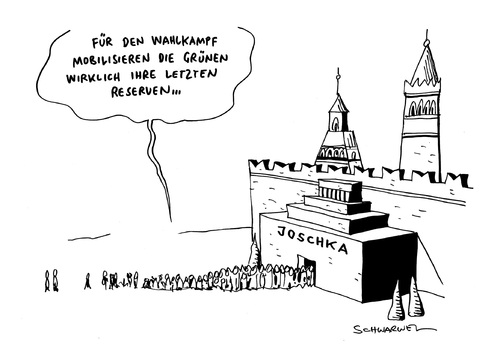Cartoon: Joschka Fischer für Wahlkampf (medium) by Schwarwel tagged ex,ußenminister,joschka,fischer,wahlkmapf,karikatur,schwarwel,ex,ußenminister,joschka,fischer,wahlkmapf,karikatur,schwarwel