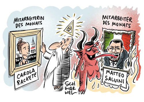 Kapitänin Carola Rackete Kapitänin Carola Rackete