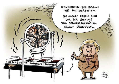 Koalition Merkel Minister