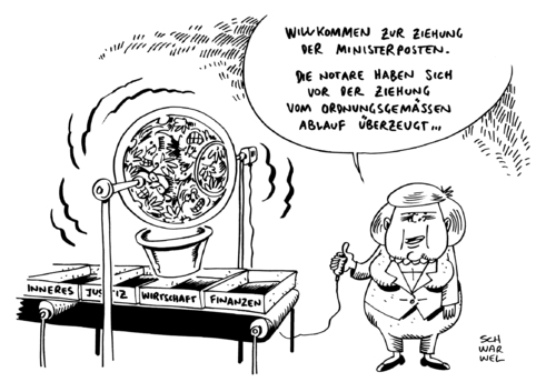 Koalition Merkel Minister