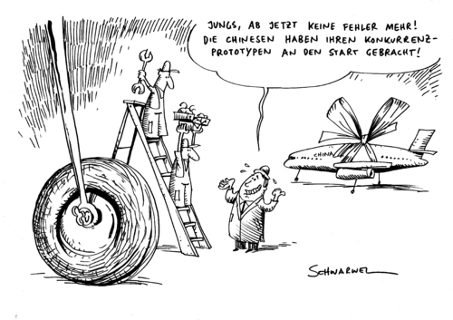 Konkurrent für Airbus u. Boeing Konkurrent für Airbus u. Boeing
