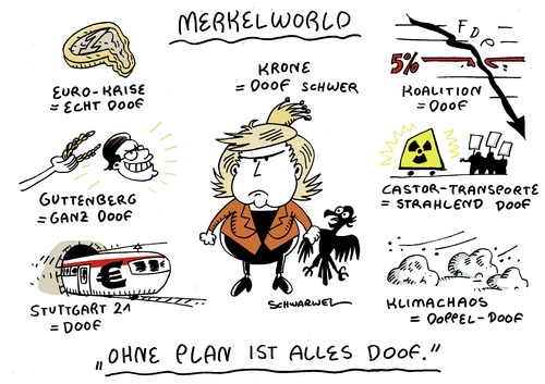 Lage der Merkelworld Lage der Merkelworld